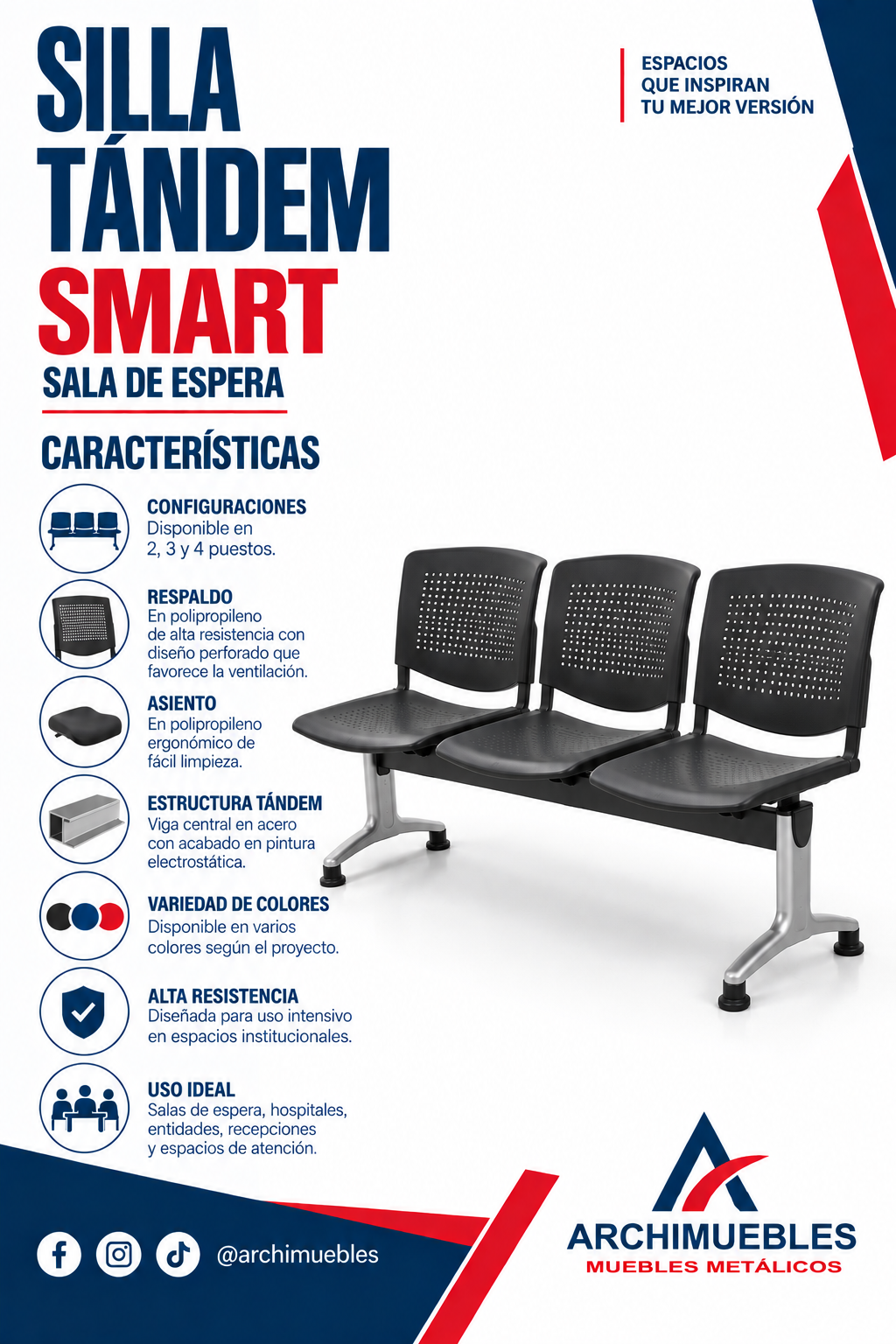 Ficha técnica de Tándem Smart Archimuebles